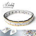 Destiny Jewellery Crystals From Swarovski Ceramics White Bracelet